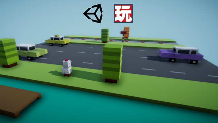 Create a game like Crossy Road with Unity & PlayMaker
