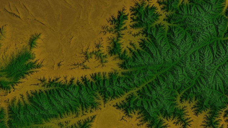 World Machine: Terrains from NASA Satellite images