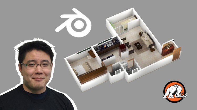 3D House Design in Blender: Make Low Poly Art for Unity®