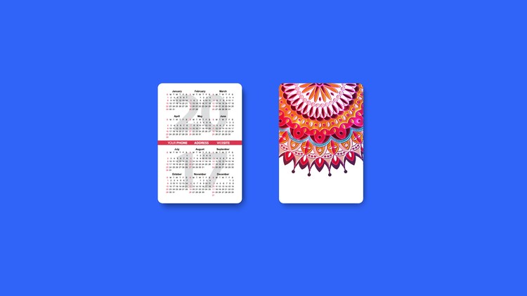 Learn Indesign Basics by Making A Pocket Calendar