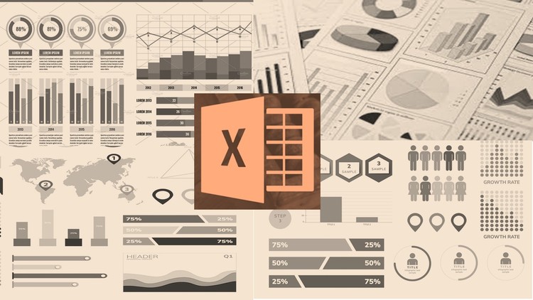 Excel Advanced Dashboard Infographics MasterClass Volume  2