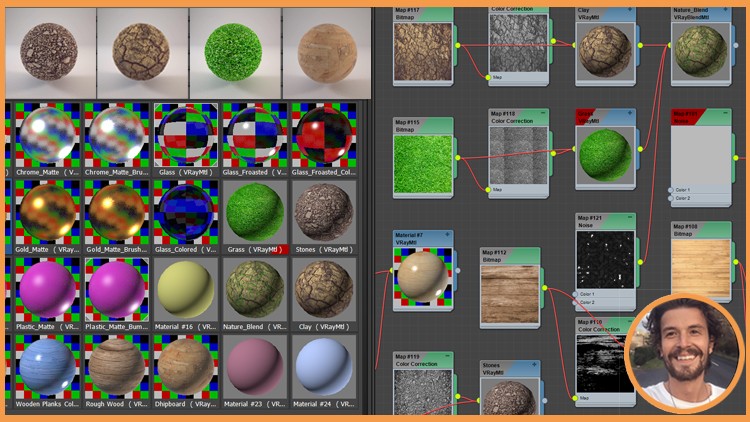 Vray Materials with 3ds Max + Vray : The Quickest Way