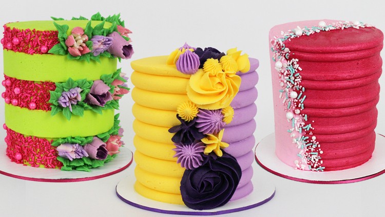 How To Decorate Half And Half Cakes