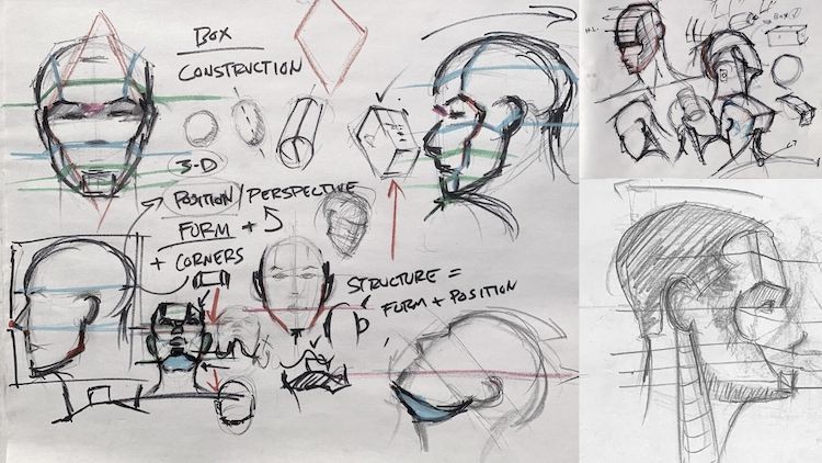Drawing The Human Head - Easy Methods For Your Head Drawings