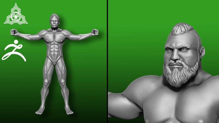 Sculpting Male Characters in Zbrush