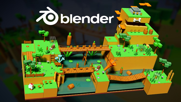 Blender 4 : Modéliser des environnements 3D de jeux vidéo