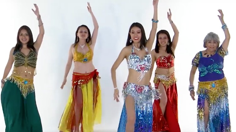 Cómo bailar danza árabe paso a paso. Parte 1 Belly dance