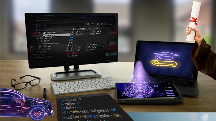 After Effects Expressions Academy.Complete course (2024)