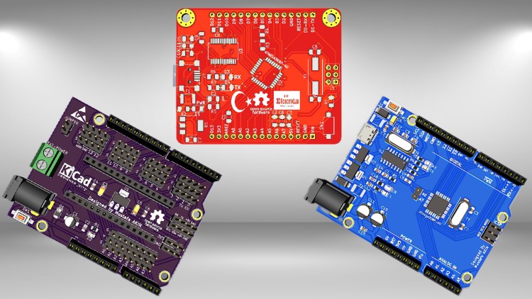 KiCad ile Arduino Uno - Nano - Shield PCB Tasarımları