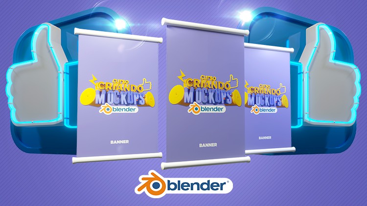 Download 3D para Designers | Criando Mockups no Blender