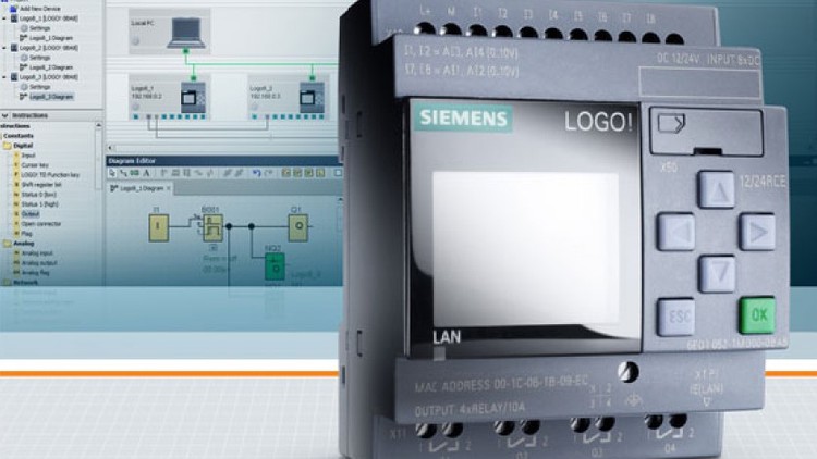 Programación del PLC Logo Siemens. Automatización Eléctrica.