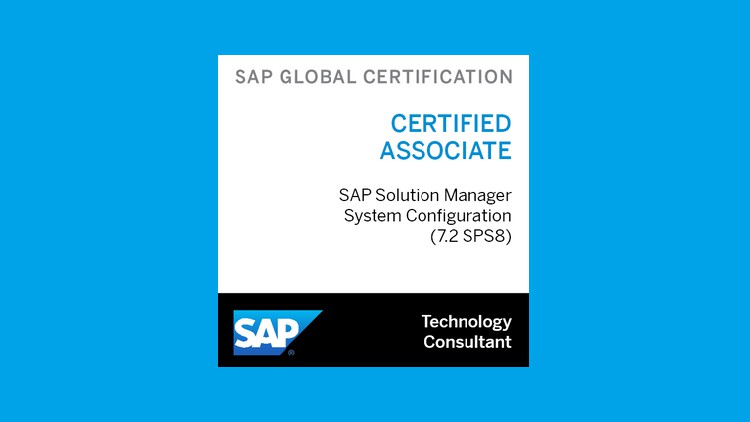 Exam C_SM100_7208 SAP Certified  Solution manager (7.2 SPS8)