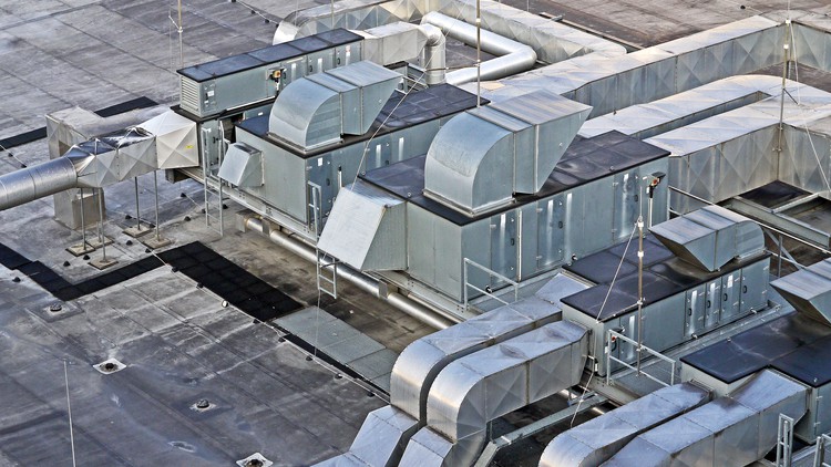 Design of Ducts for Central Air Conditioning systems