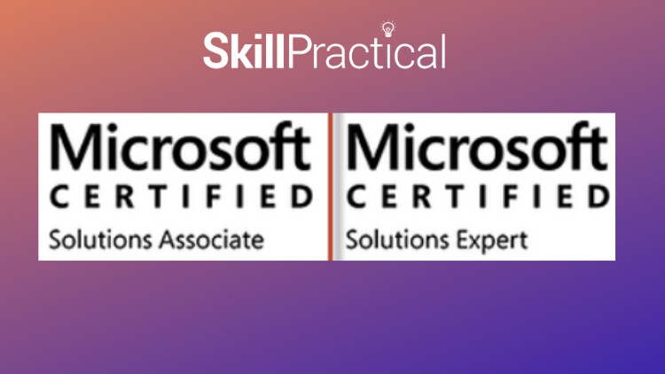 Microsoft Certified Solutions Associate and Expert Test 2023