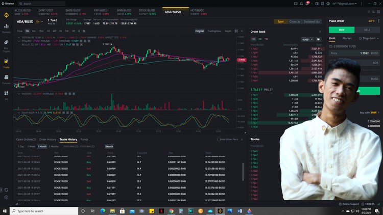 Cryptocurrency Binance Coinbase Trading Bots Passive Income