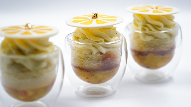 Unique Desserts in Glass by APCA chef online