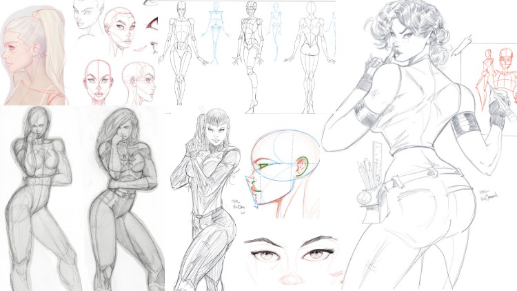 How to Draw Females like a Comic Book Pro!