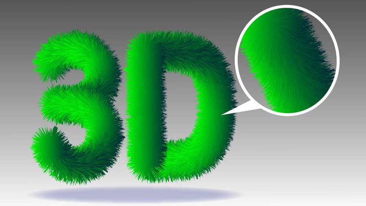 How To Create 3d Fur Effect In Adobe Illustrator How To Create 3d Fur Effect In Adobe Illustrator