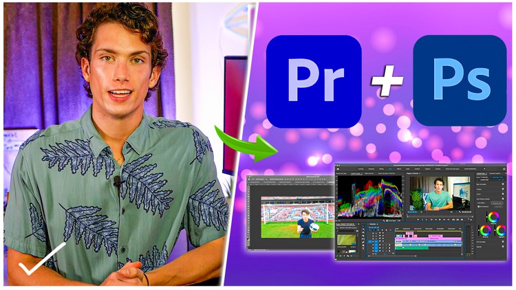 LEARN Adobe Premiere Pro & Adobe Photoshop FAST TODAY