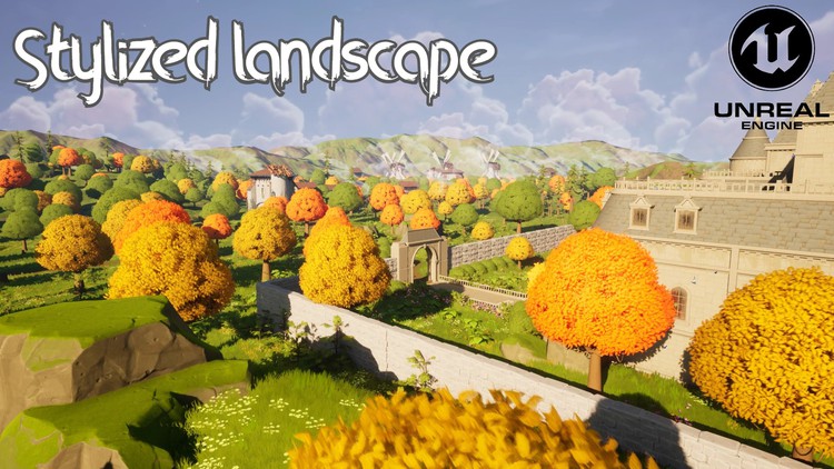 Unreal Engine 5 - Stylized Landscape creation