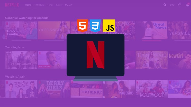 Aprenda a Programar a Netflix do Zero com HTML, CSS e JS