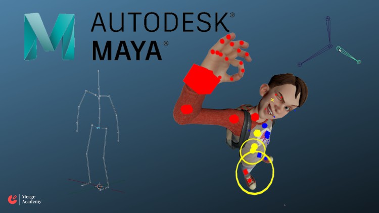 Autodesk Maya ile Rigging ve Yüz animasyonunu öğrenin