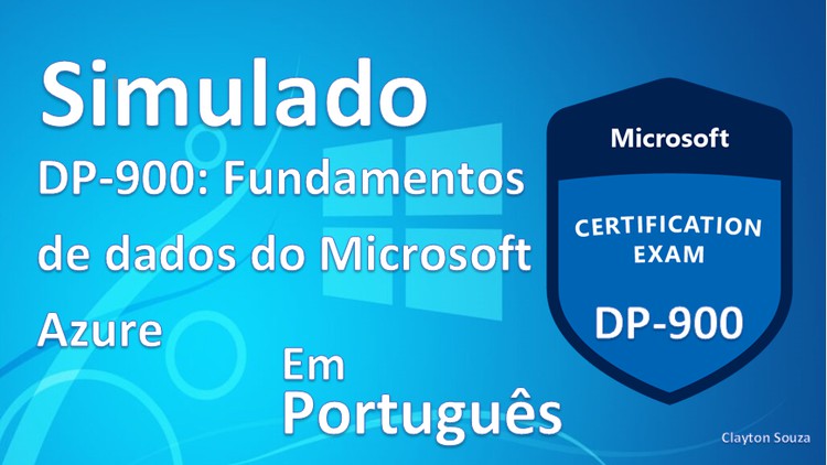 Simulado DP-900: Fundamentos de dados Microsoft Azure (PTB).