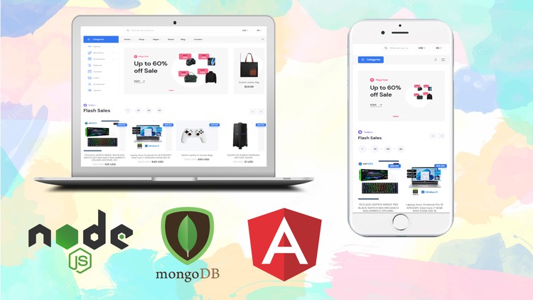 Crea un ecommerce con Nodejs + MongoDb + Angular - MEAN