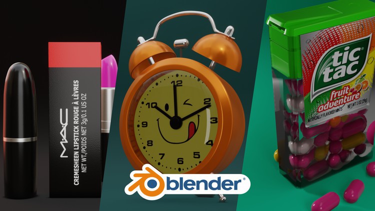 Packshot 3d with Blender 2.90