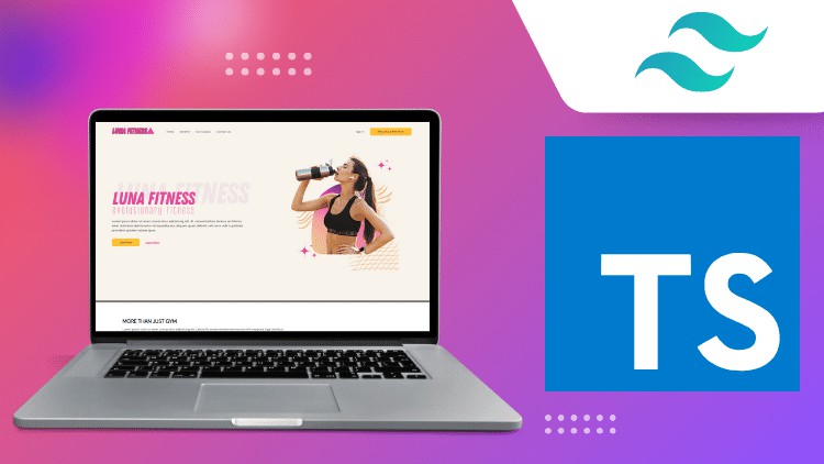 TypeScript ve TailwindCss ile Fitness Sitesi Tasarımı Yapma