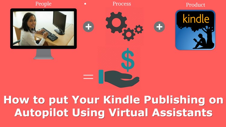 Amazon Kindle ebook Publishing -  Using a Virtual Assistant