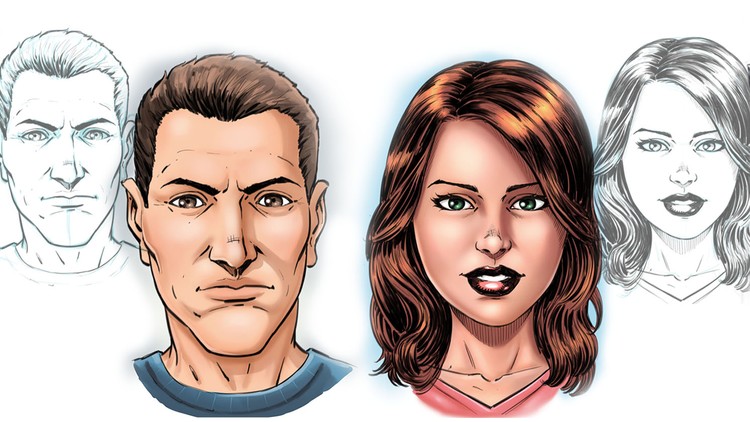 How to Draw Comic Style Faces in Sketchbook Pro